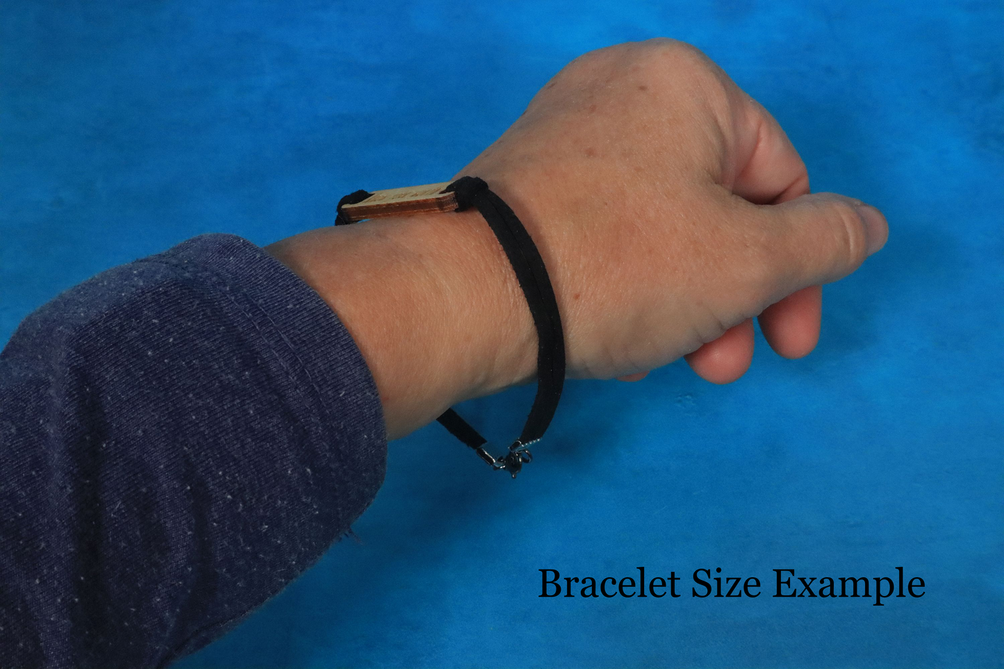 Bracelet Blue and Silver I Can Do It