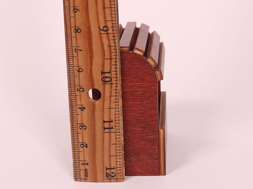 Red Classic Scale Saddle Stands for Model Horses or Dollhouses