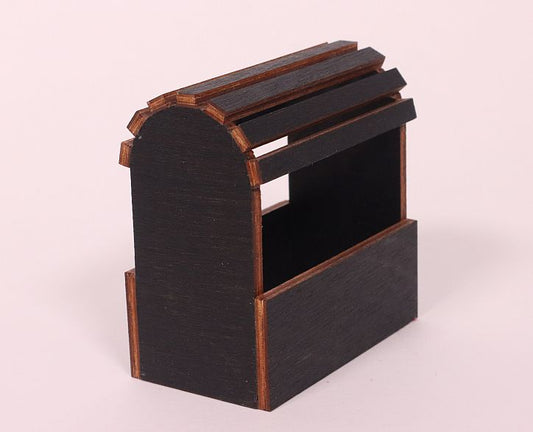 Black Classic Scale Saddle Stands for Model Horses or Dollhouses