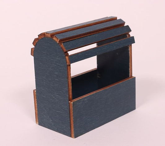 Slate Blue Classic Scale Saddle Stands for Model Horses or Dollhouses