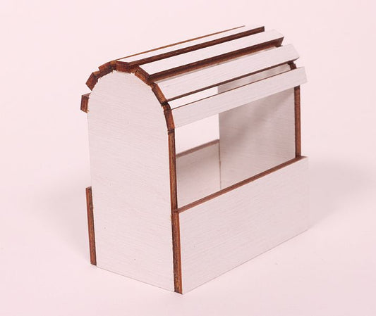 White Classic Scale Saddle Stands for Model Horses or Dollhouses