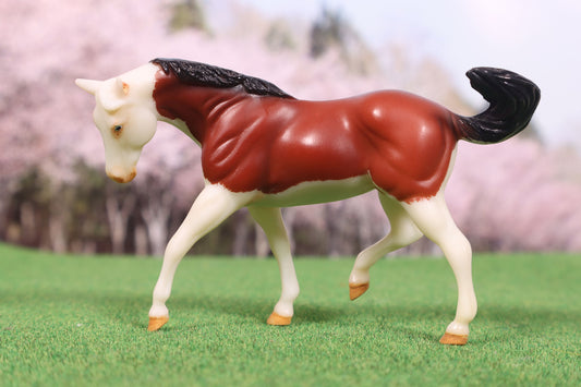 Etched Custom Breyer Stablemate G2 Stockhorse - Chestnut Splash