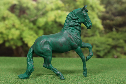 Custom Stablemate Model Horse - Breyer Mini Alborozo Faux Jade
