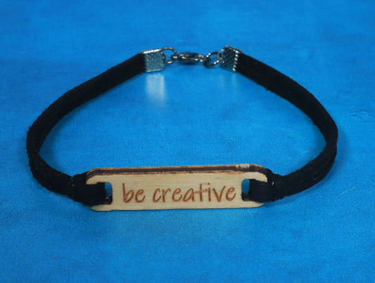Bracelet Black and Silver Be Creative
