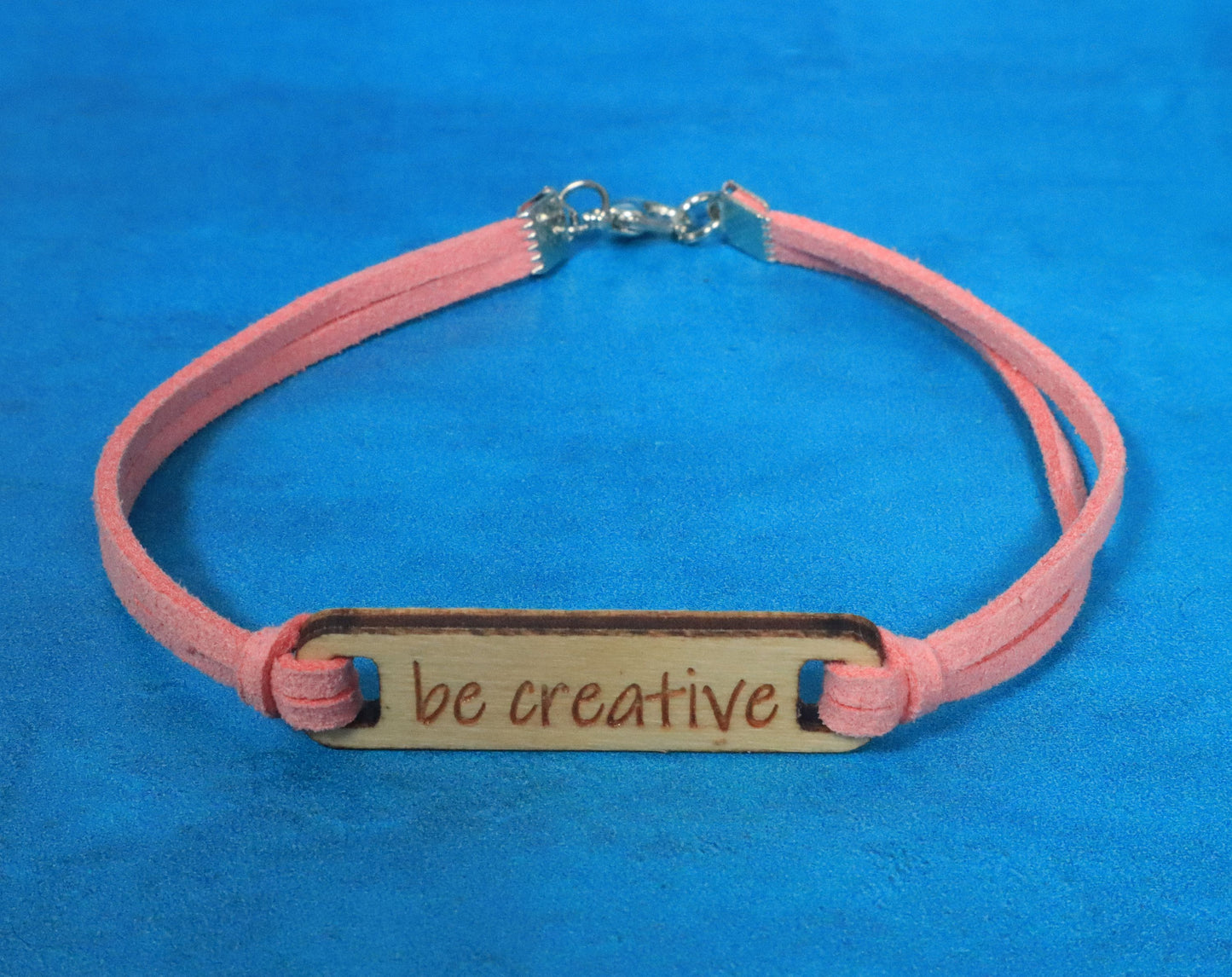 Bracelet Pink and Silver Be Creative