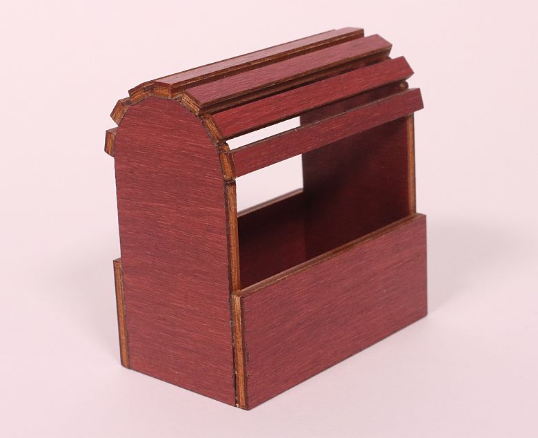 Dark Pink Classic Scale Saddle Stands for Model Horses or Dollhouses