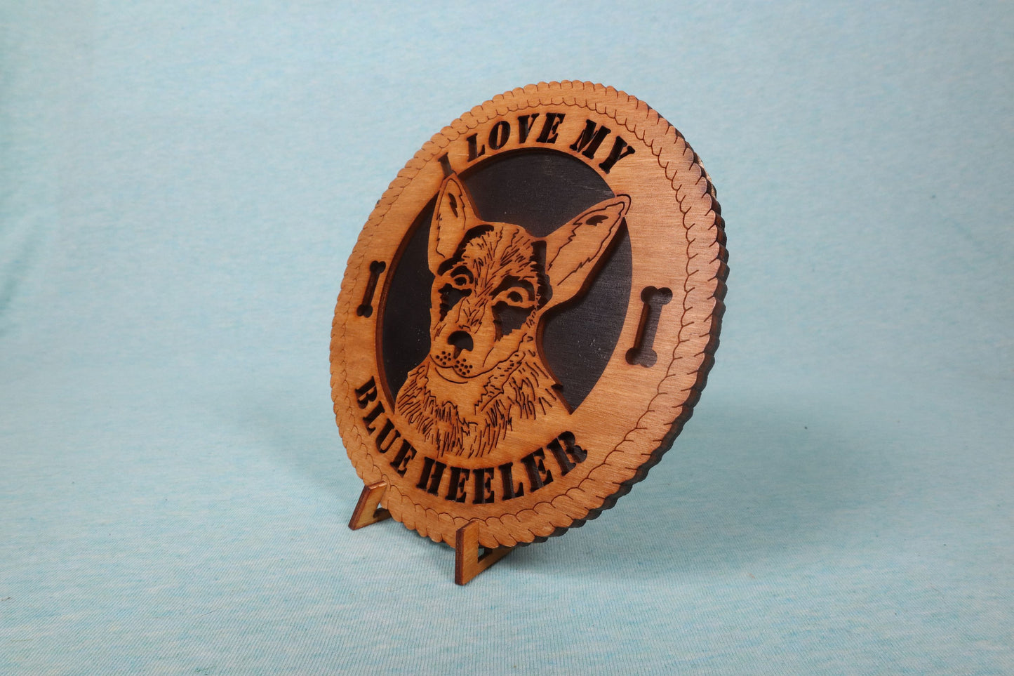 Blue Heeler Desktop Sign