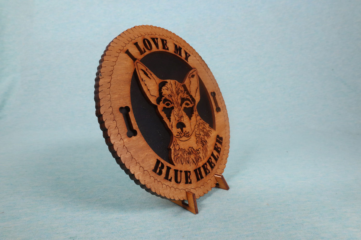 Blue Heeler Desktop Sign