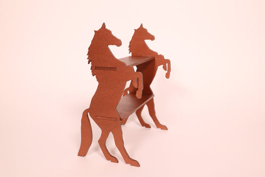 Micro Horse Shelf - Antique Copper