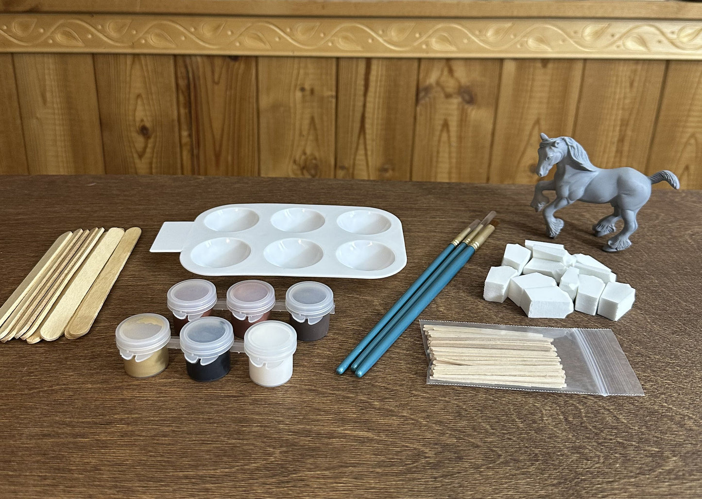 Painting Kit - Red Chestnut - G2 Clydesdale